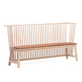 445 3-Seater Low Settle Bench